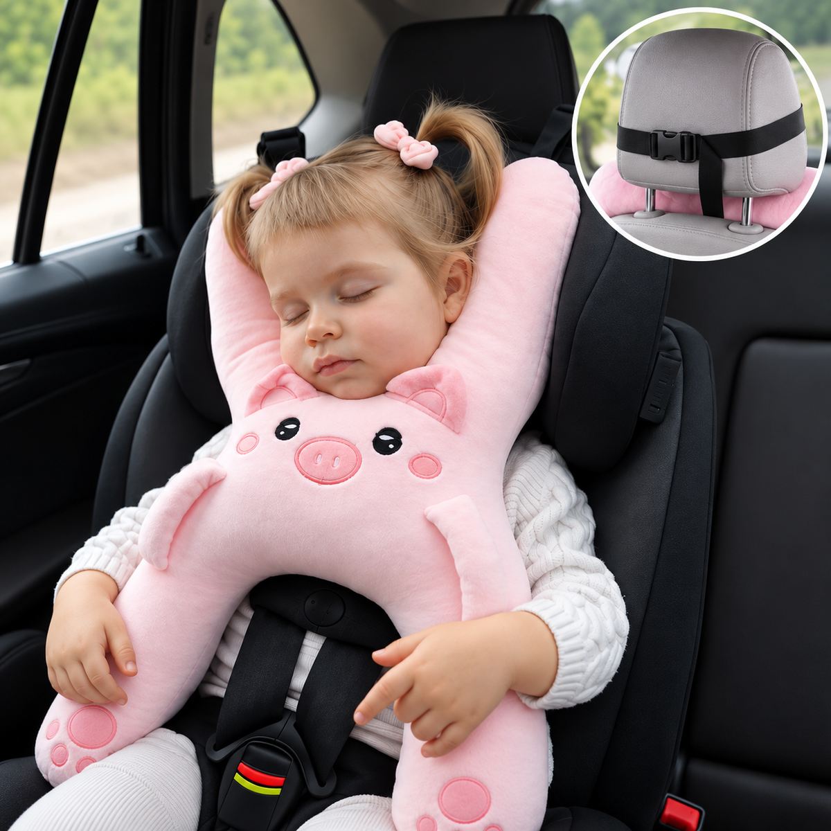 Klyf Cozzy™ — Almohada de Viaje para Niños